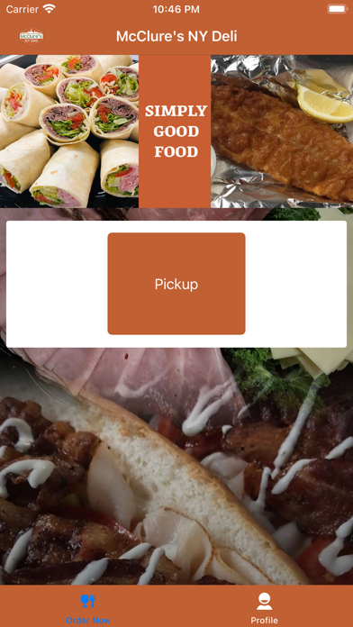 McClure's NY Deli Screenshot