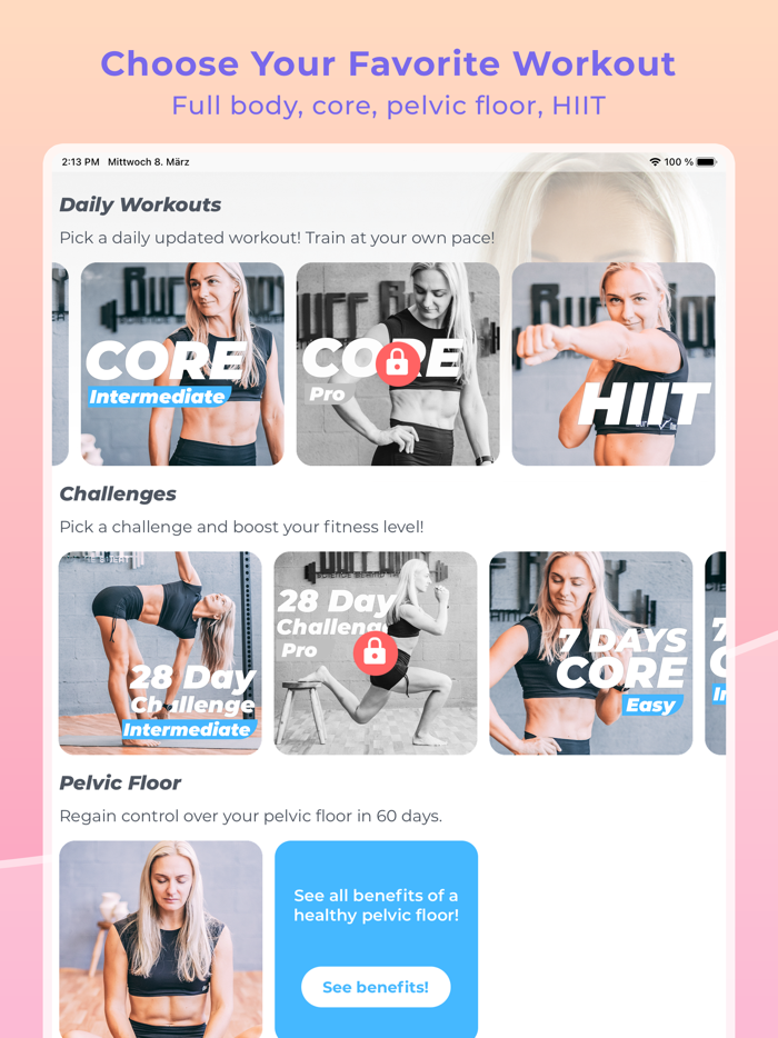 PostPartum Workout at Home