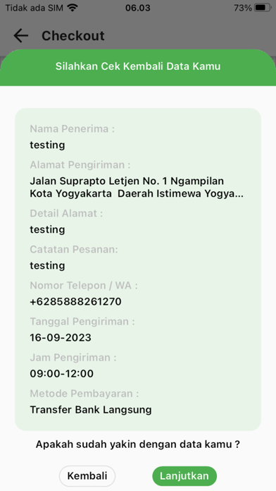 App screenshot