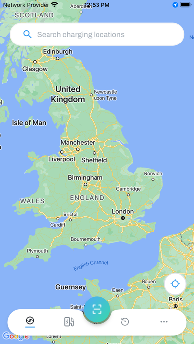 EV-1: UK EV charging app Screenshot