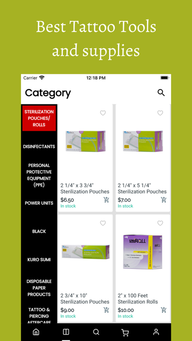CAMSupply Screenshot