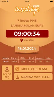 İmsakiye - 2024 iphone screenshot 2