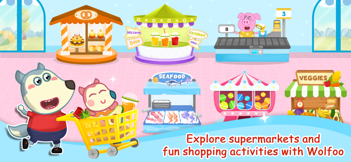 Wolfoo Supermarket