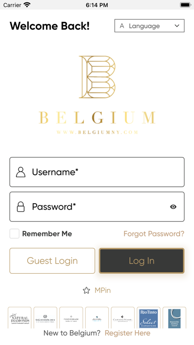 Belgium NY LLC Screenshot