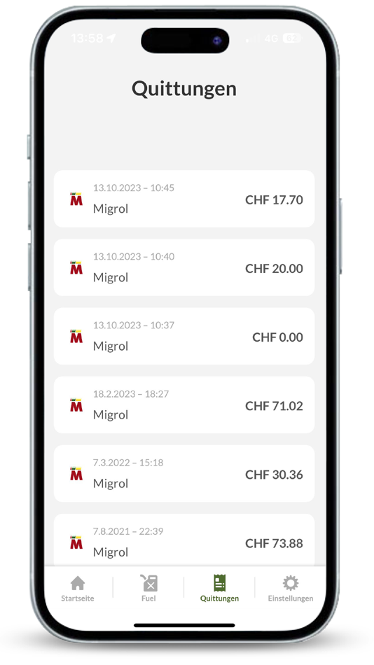 #6. Migrolcard (iOS) 由: Migrol