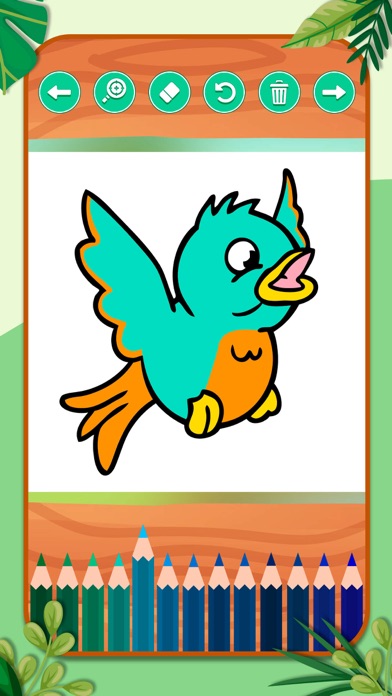 Animal Zoo Coloring Book Screenshot