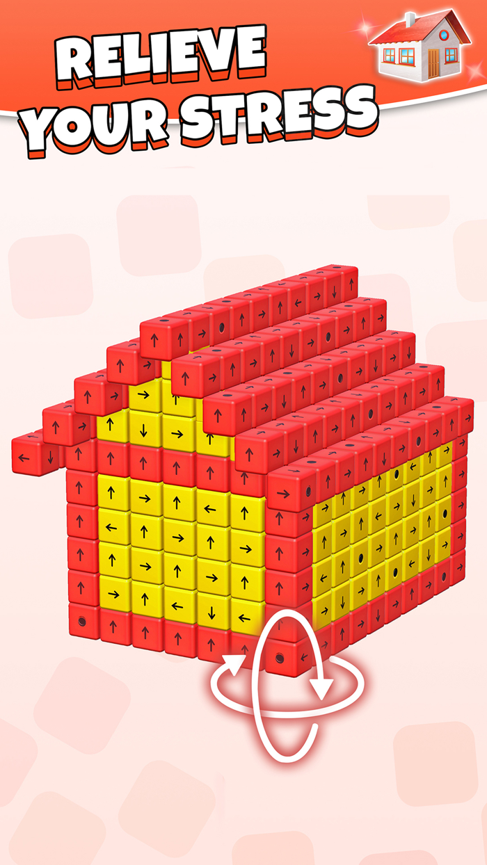 Tap Away Game - Blocks Away 3D