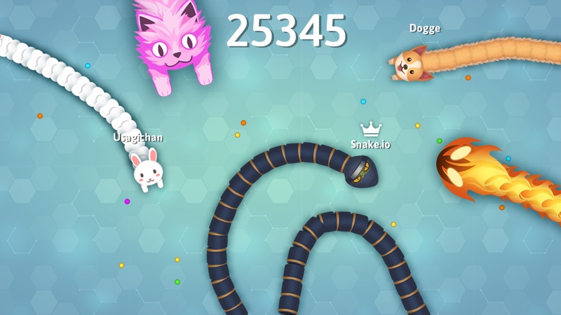 Snake.io+ screenshot 1