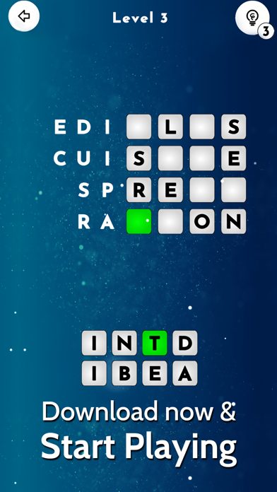 Word Search Puzzle Crossword Screenshot