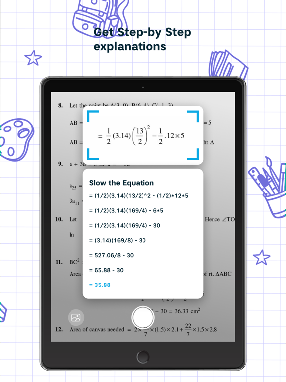 Screenshot #6 pour Math Scanner & Homework EdBot