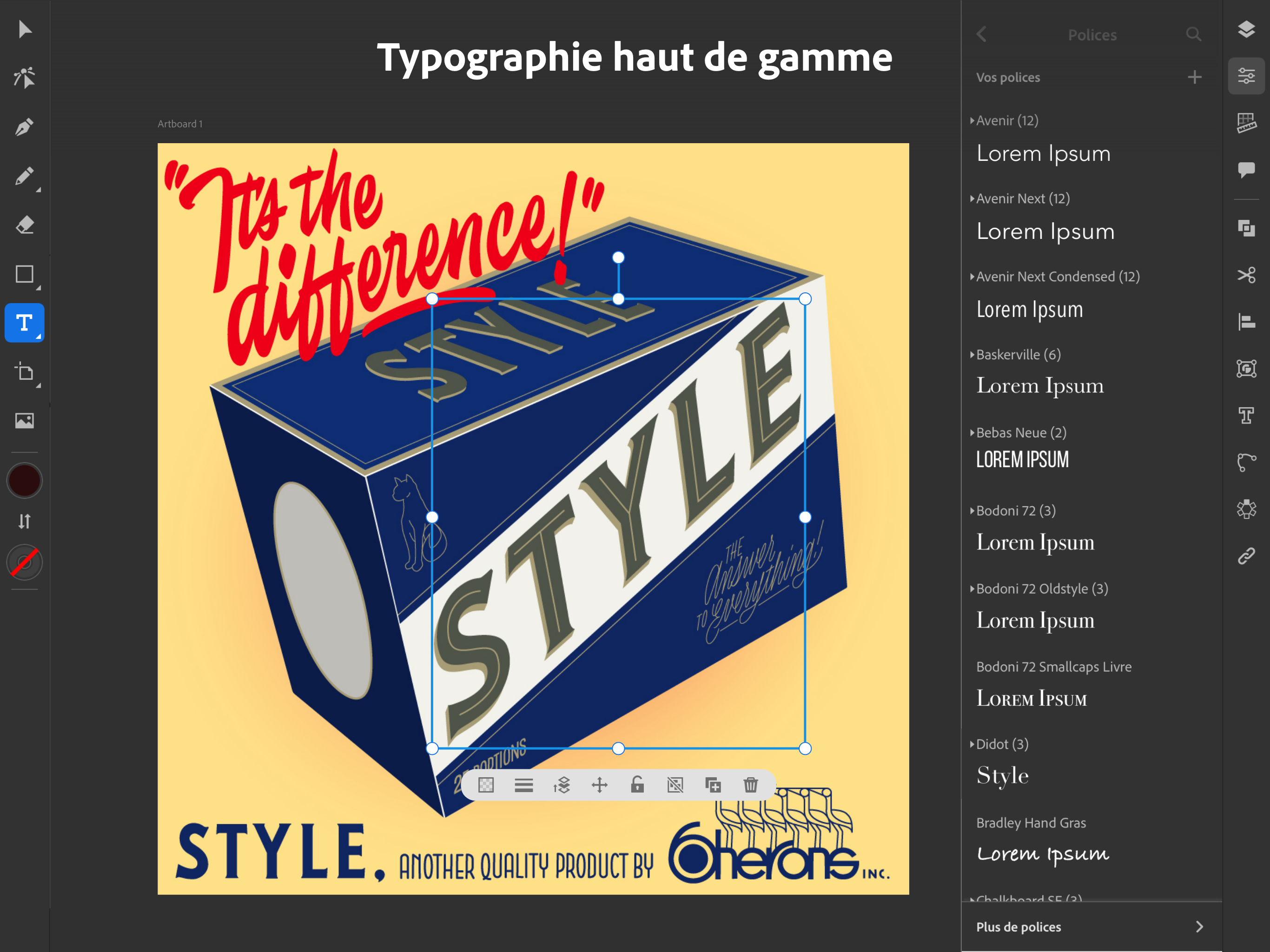 Adobe Illustrator: graphisme