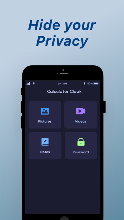 Private Cloak-Secret Safe