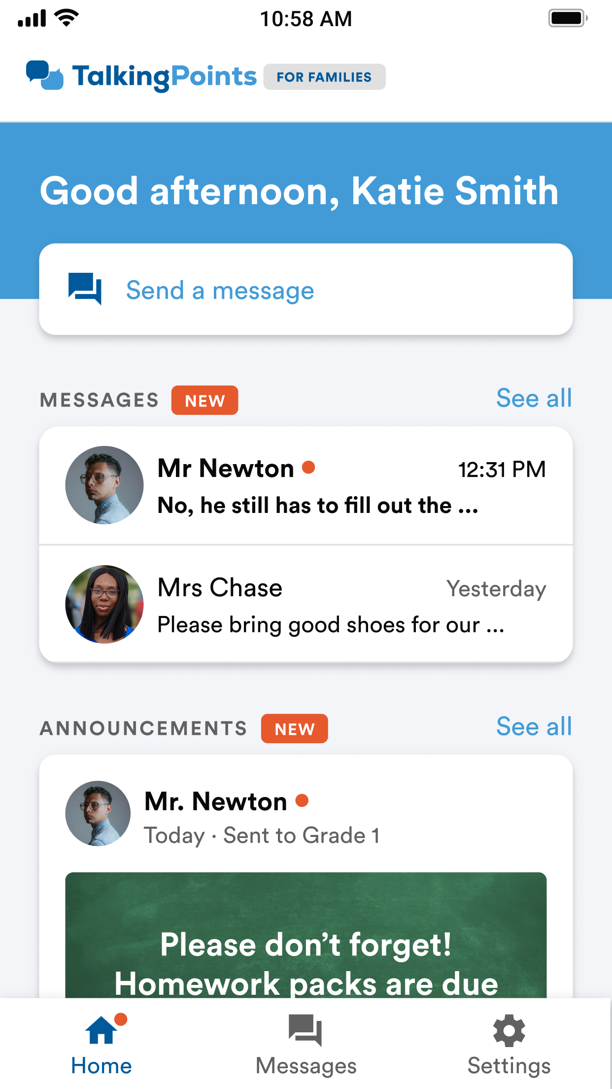 FAMILIES | TalkingPoints screenshot 1