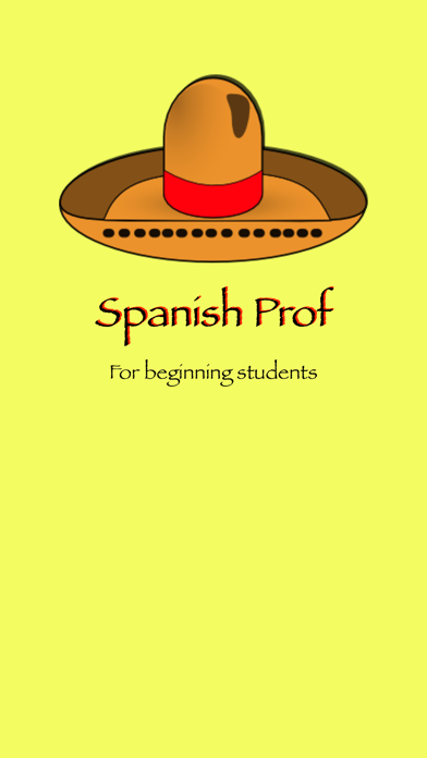 Spanish Prof Screenshot