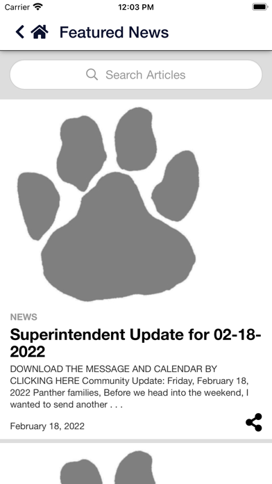 District OR1 Public Schools Screenshot