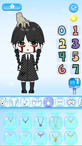Game screenshot Dressup Manga & Anime Addams hack