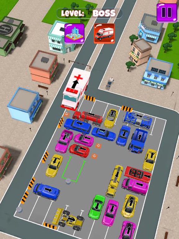 Ambulance Parking Jam Car Gameのおすすめ画像5