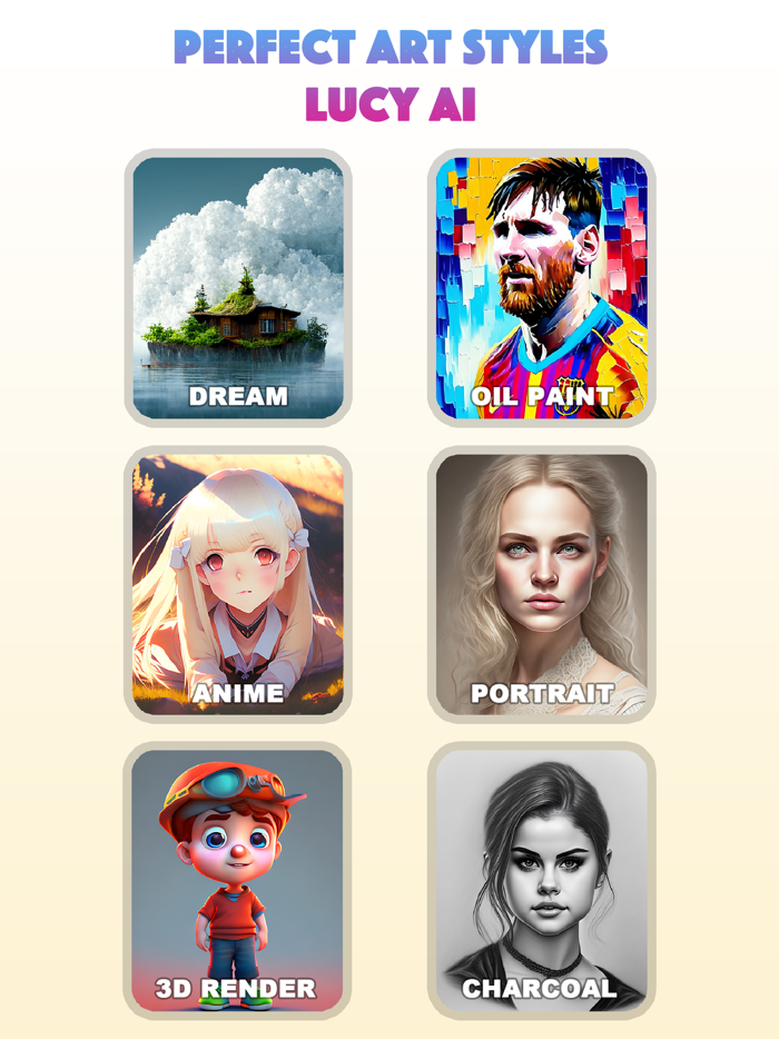 Lucy AI  Art and Magic Avatar