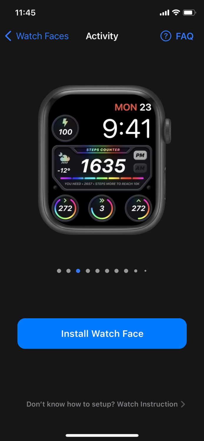 Watch Faces Gallery and Creator