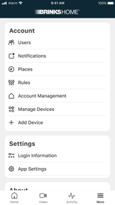 Brinks Home screenshot