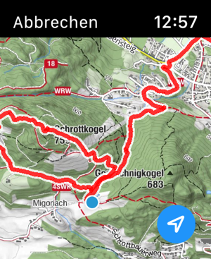 ‎bergfex: Wandern & Tracking Screenshot