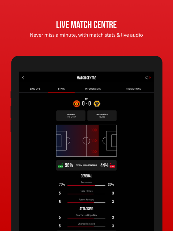 Screenshot #5 pour Manchester United Official App