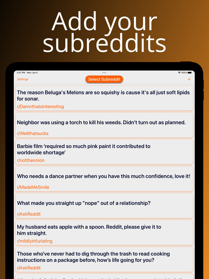 Reddit Text to Speech - Spokit