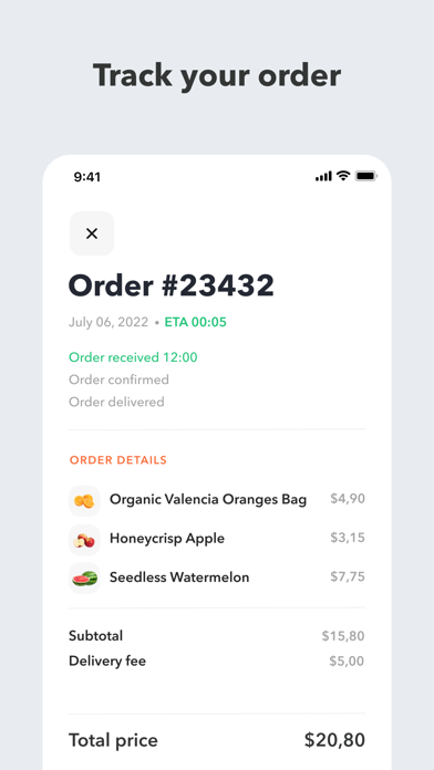 ATOM Market Screenshot