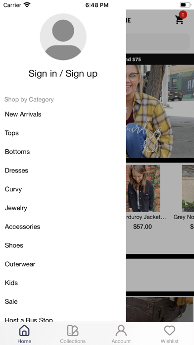 Rolling Peach Boutique Screenshot