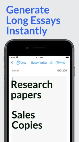 Game screenshot Essay Writer - AI Writer hack