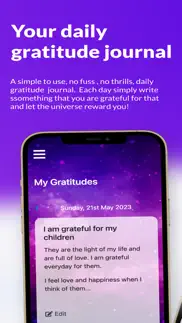 everyday gratitude journal iphone screenshot 1