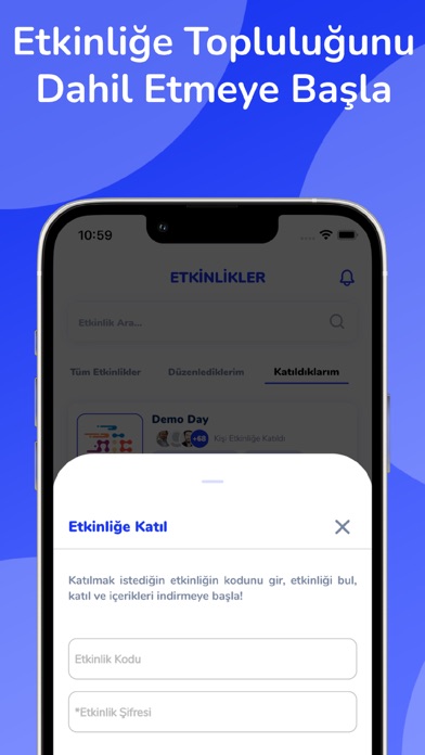mio: Etkinliklere Kolayca Eriş Screenshot
