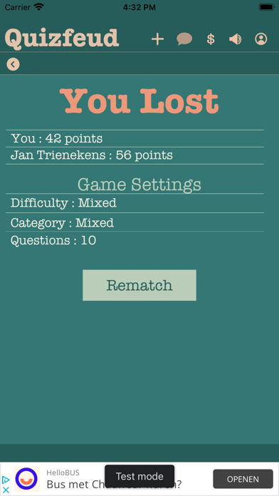 Quizfeud Screenshot