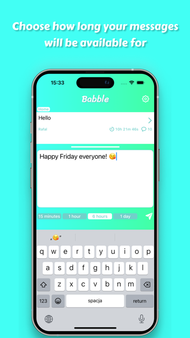 Babble - Chat with the World Screenshot