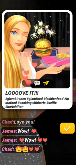 Game screenshot Glam Kitchen apk
