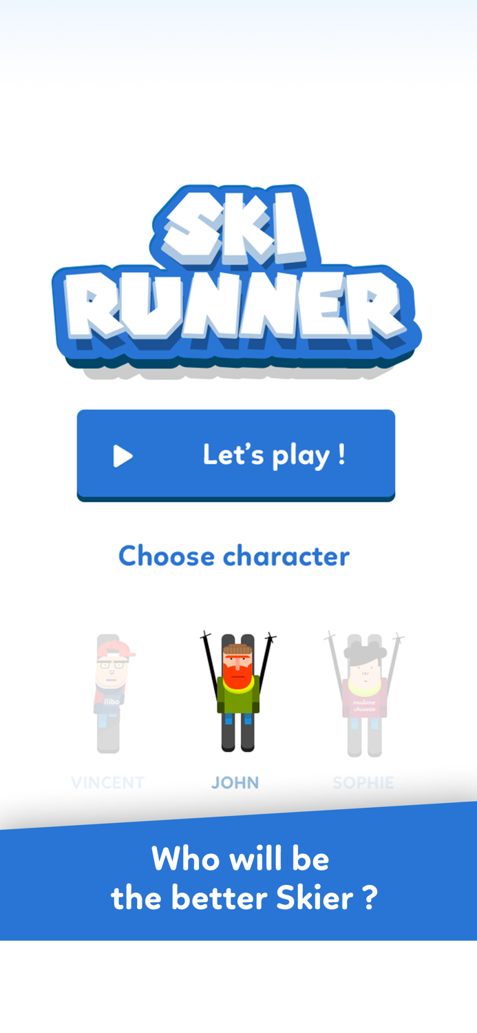 Ski Runner - Fun Game