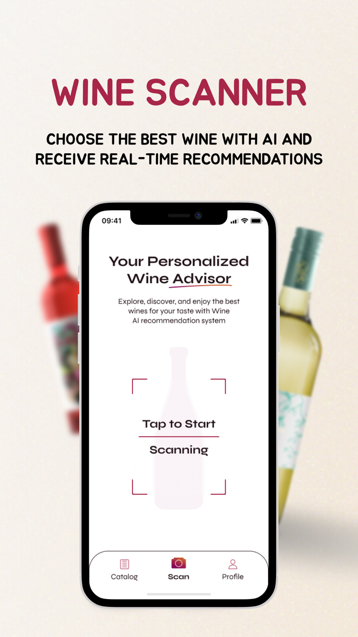 DelVino AI wine scanner