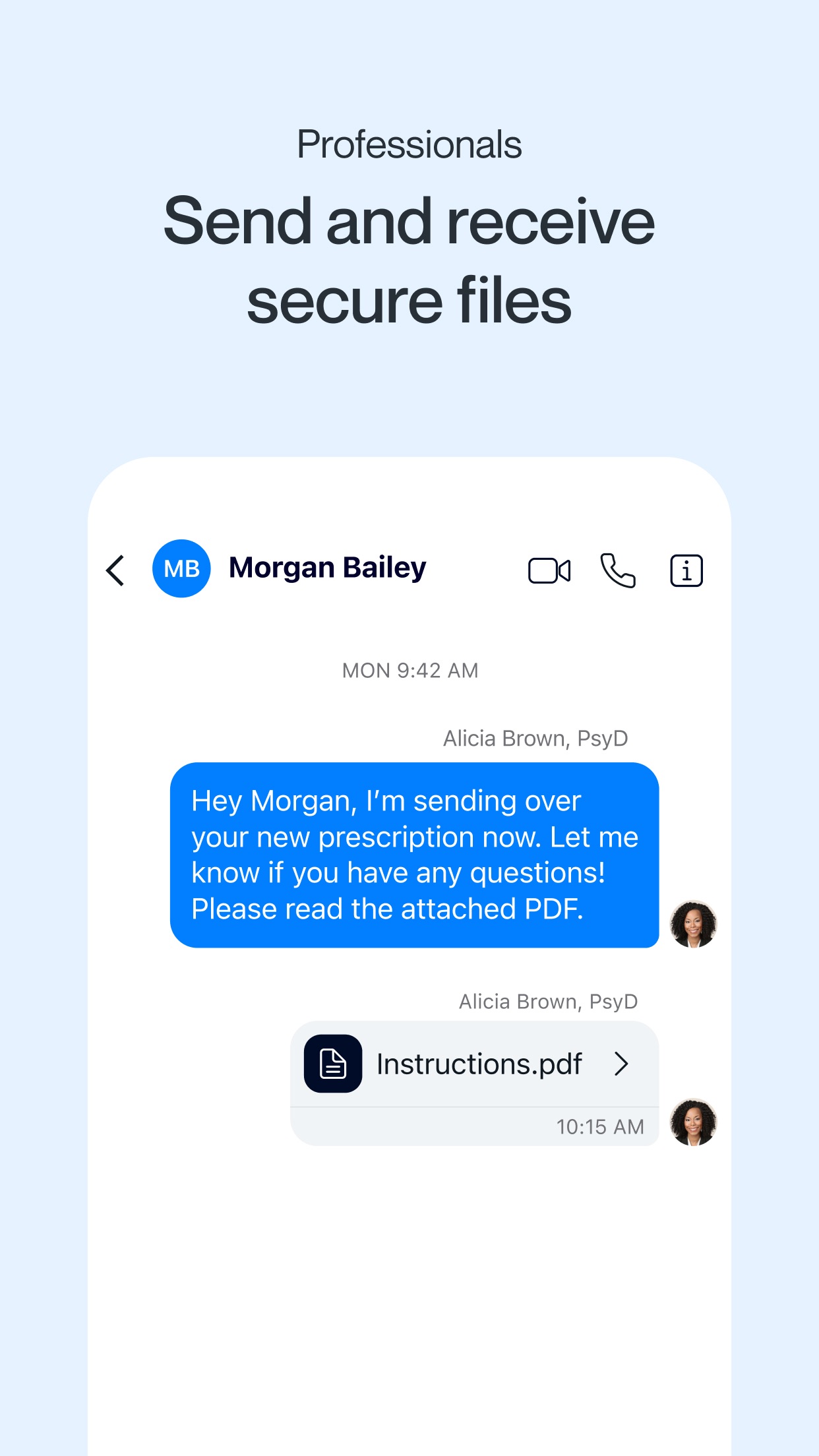 Spruce: Medical Communication screenshot 2