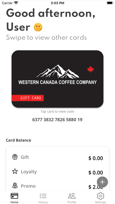 Screenshot #1 pour Western Canada Coffee Company