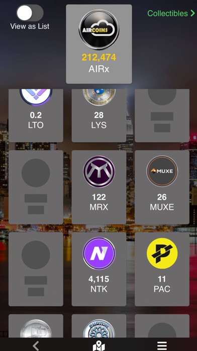 Aircoins AR Screenshot