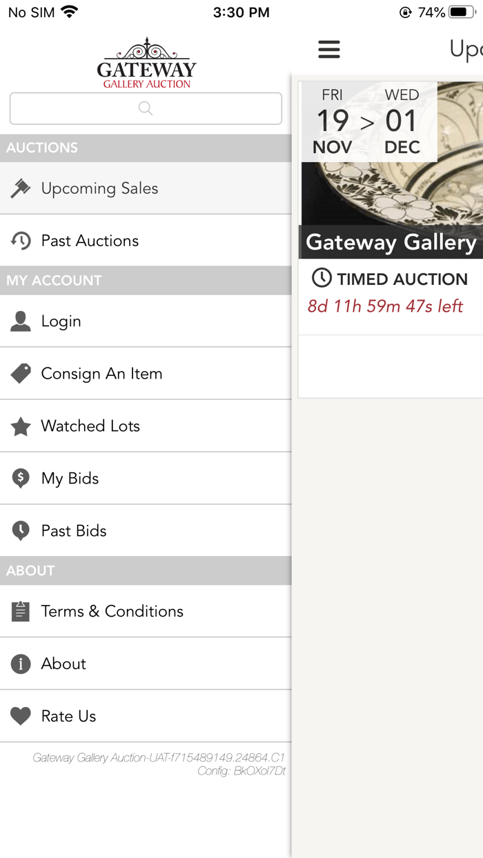 Gateway Gallery Auction