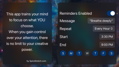 AWARENESS Reminder Screenshot