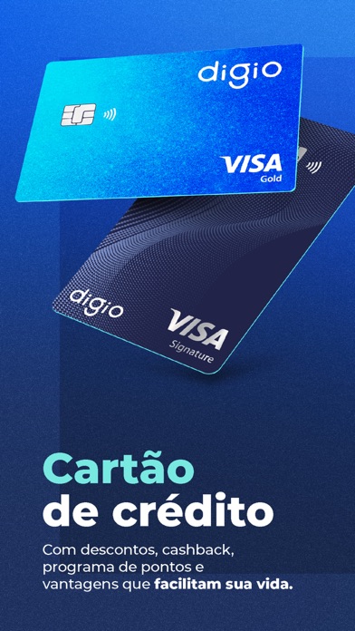 Digio: cartão de crédito Screenshot