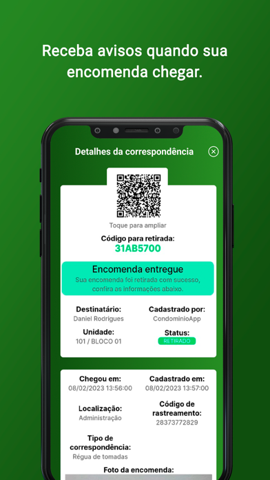 SajoApp Morador Screenshot