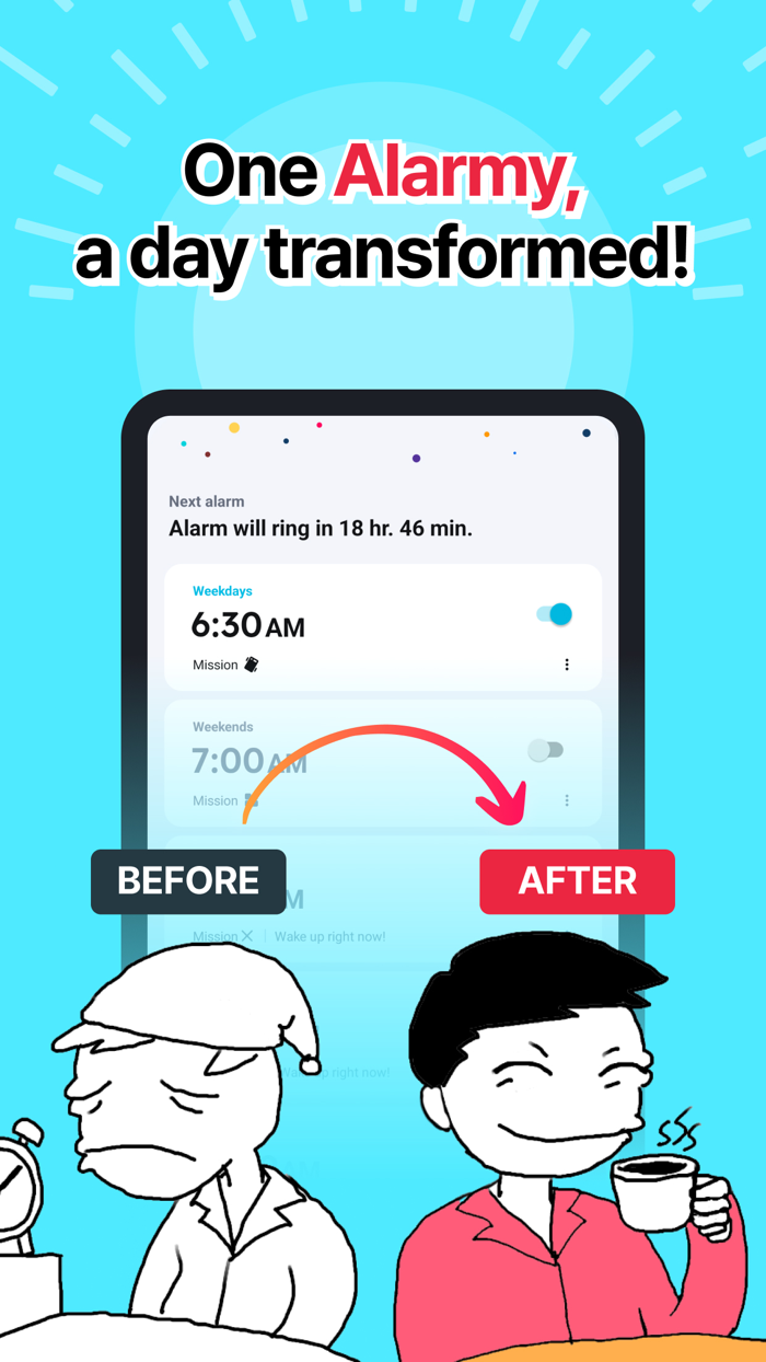 Alarmy - Alarm Clock and Sleep