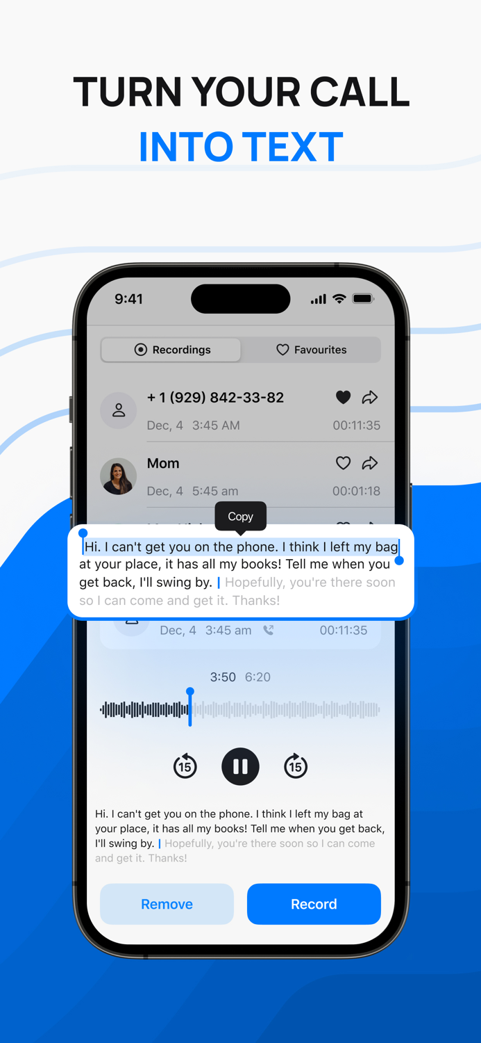 Call Recorder • Record call 