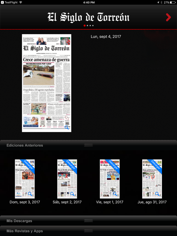 Screenshot #4 pour El Siglo de Torreón digital