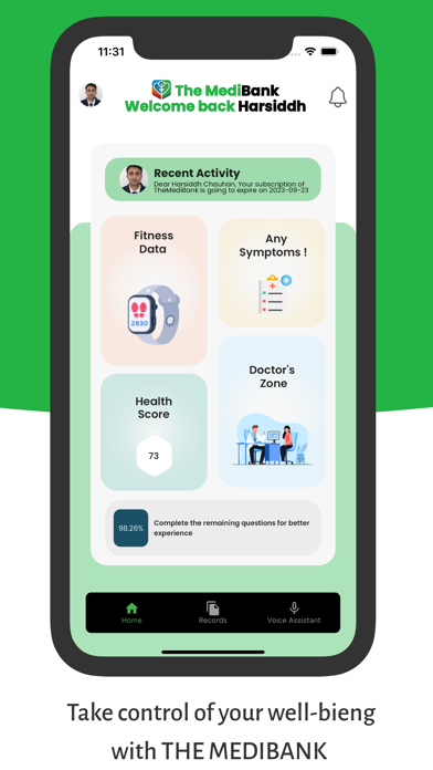 The Medibank Screenshot