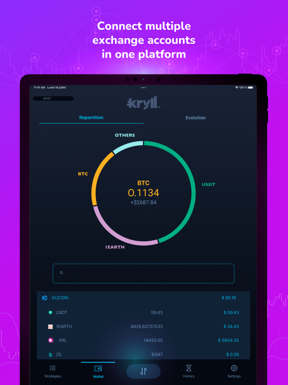 Screenshot #6 pour Kryll.io - Trade BTC & Crypto