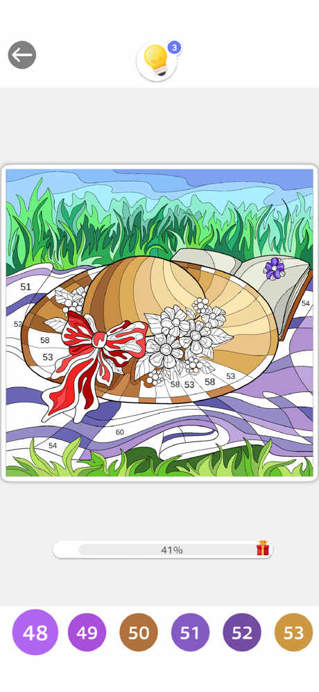 Art Book:Paint Color by Number screenshot 4